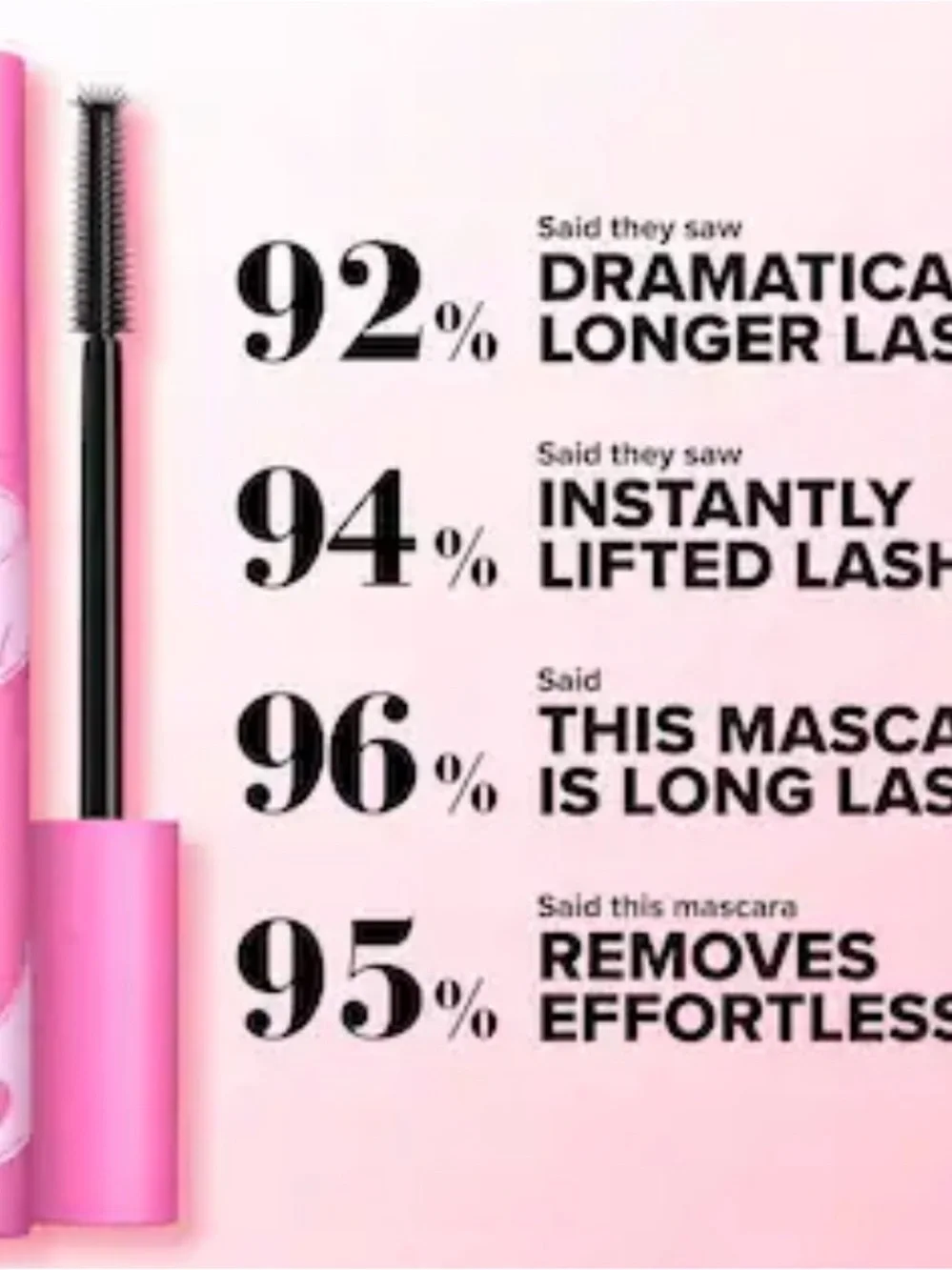 NWT Too Faced Ribbon Wrapped Lash Extreme Length Tubing Mascara Mini